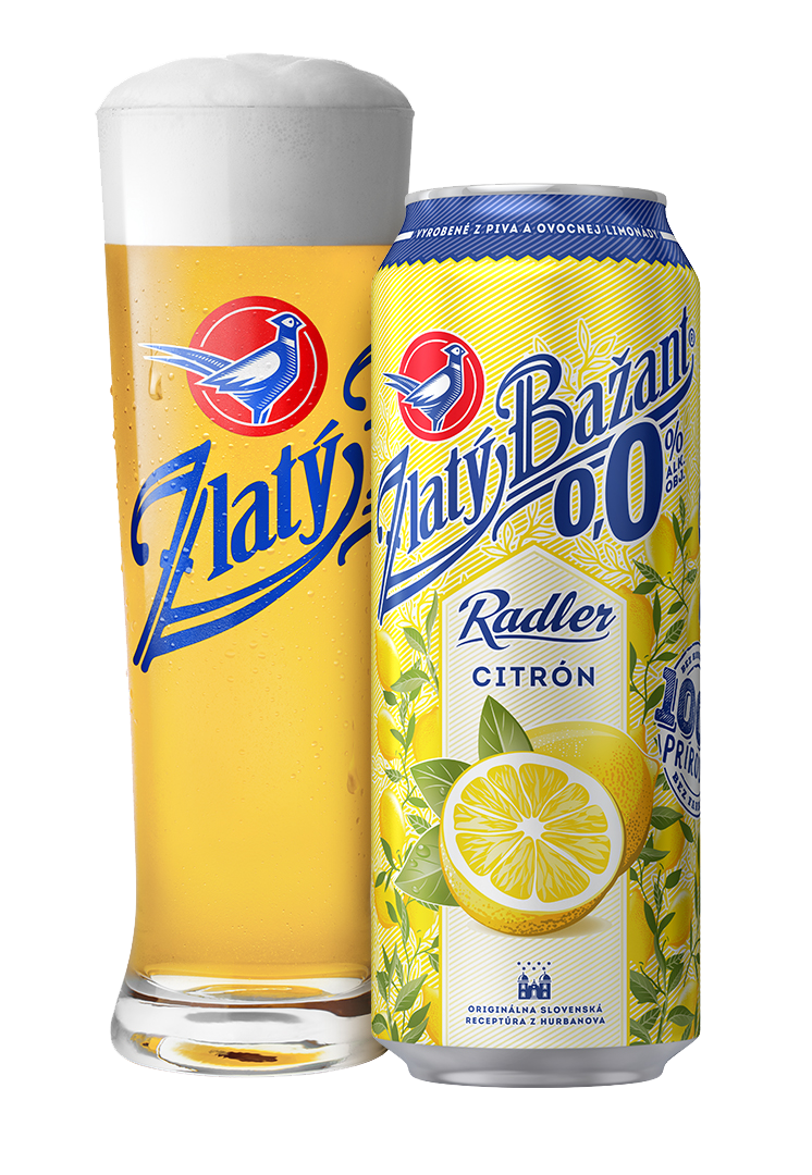 Zlatý Bažant Radler 0.0% can